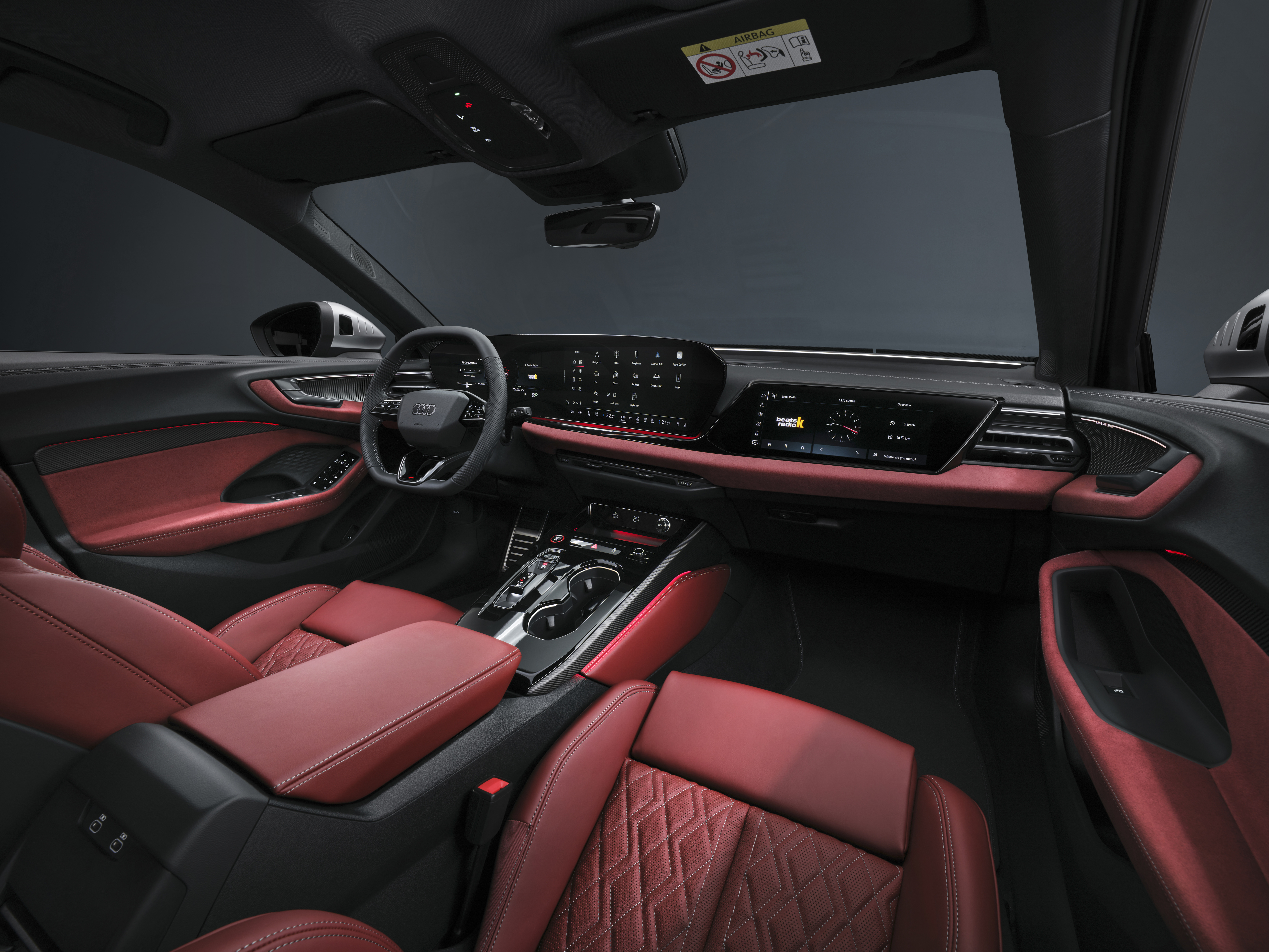 Photo de l'intérieur de la nouvelle Audi A5