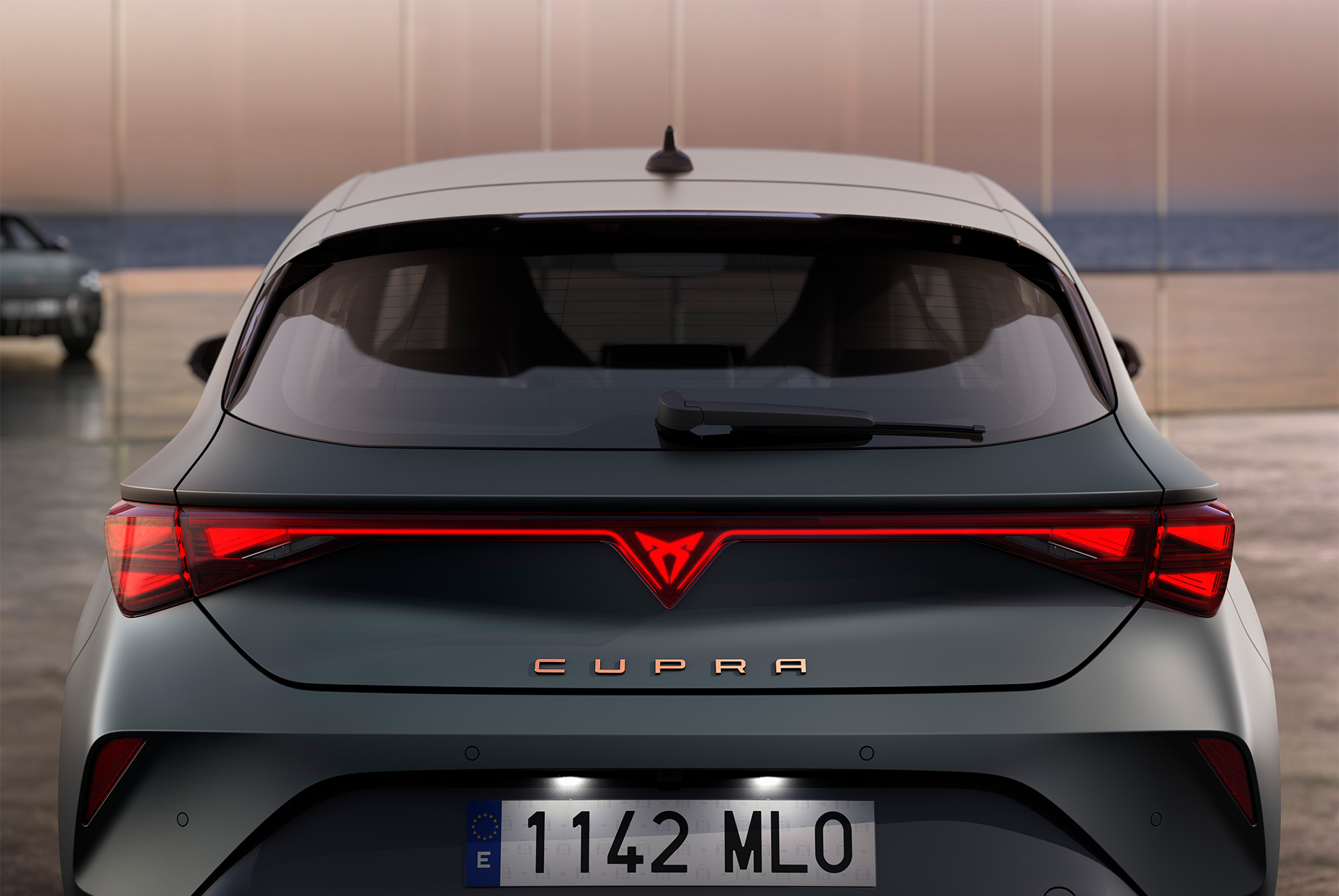 Photo Cupra Nouvelle Cupra Leon avec nouvelle signature lumineuse